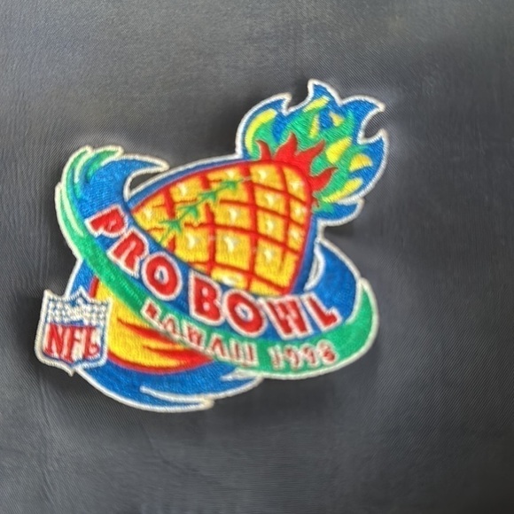 NFL Vintage Navy Blue Nylon 1998 Pro Bowl Hawaii Backback - Picture 3 of 11